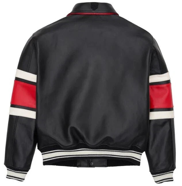 Men’s Avirex Genuine Cowhide Leather Bomber
